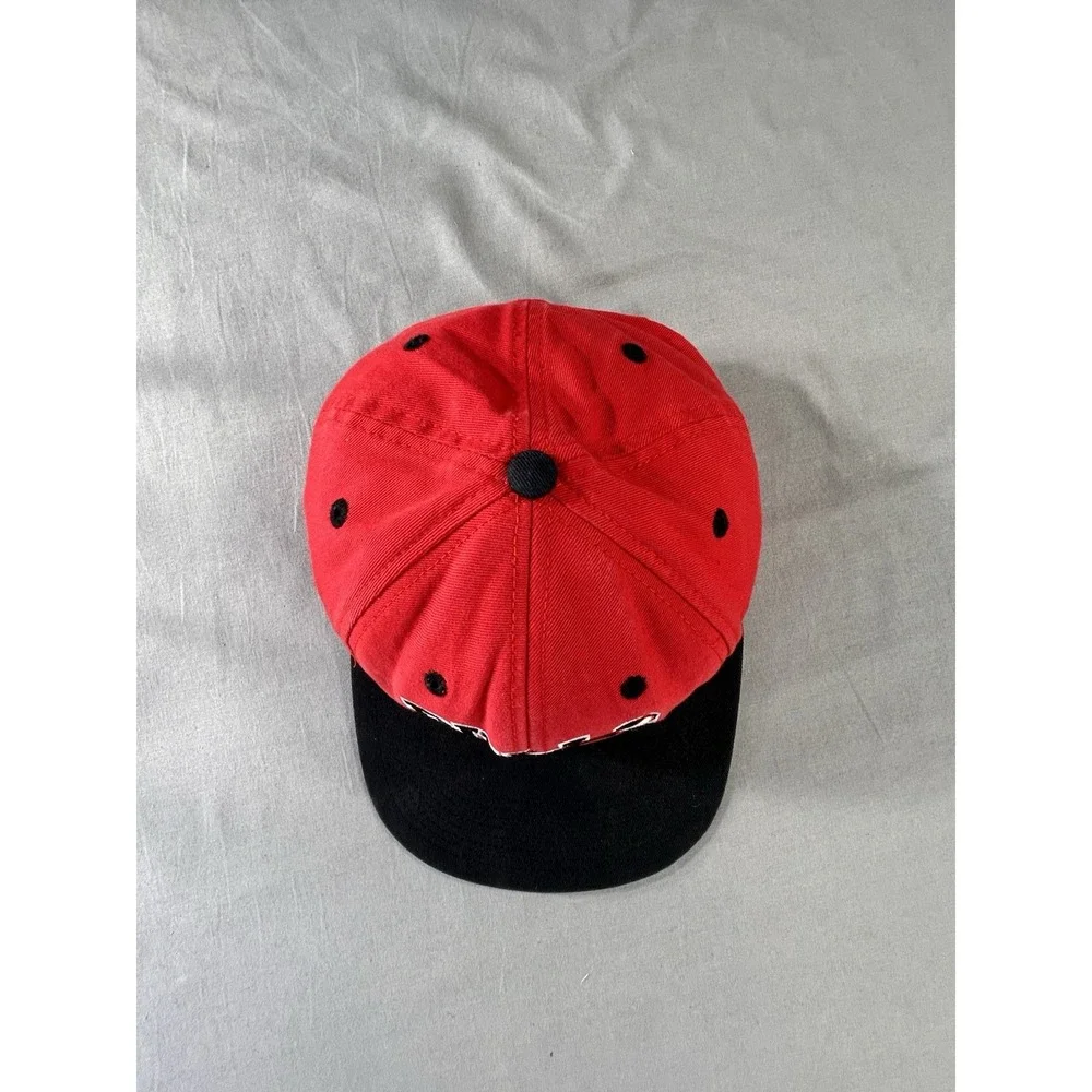 Vintage 90's Adidas Chicago Bulls Hardwood Classic SnapBack Hat Basketball NBA